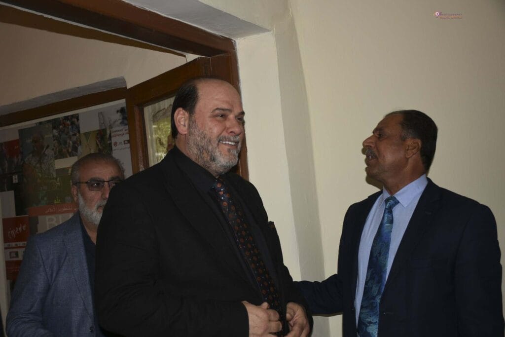 جبار جودي نقيب الفنانين العراقيين في منظمة برج بابل