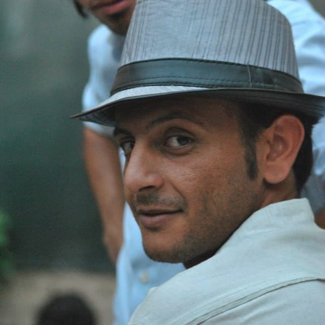 المخرج مهند حيال و الفوتوغرافي أيمن العامري